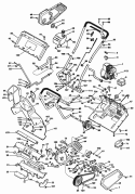 Snowblower Diagram and Parts List for 55380 J00000001-J99999999 - 1990 Lawn Boy Snow Blower